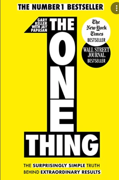 The-One-Thing-Pdf-Book